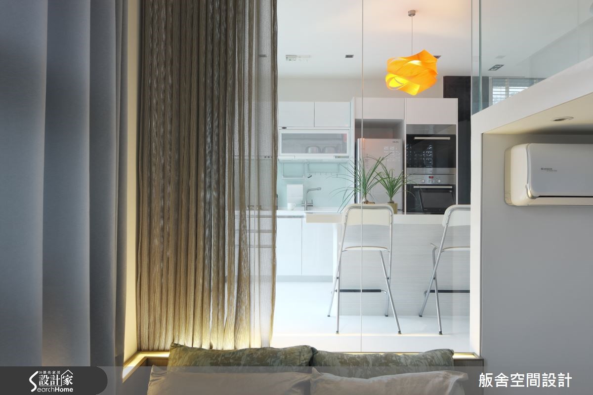 13坪新成屋(5年以下)＿現代風廚房吧檯案例圖片＿舨舍空間設計有限公司＿舨舍_14之1