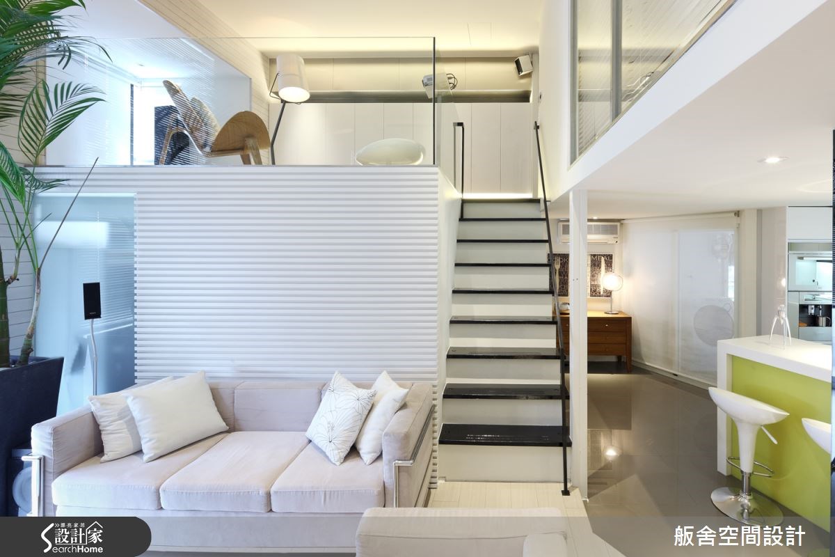 30坪中古屋(5~15年)＿現代風客廳吧檯樓梯案例圖片＿舨舍空間設計有限公司＿舨舍_15之8