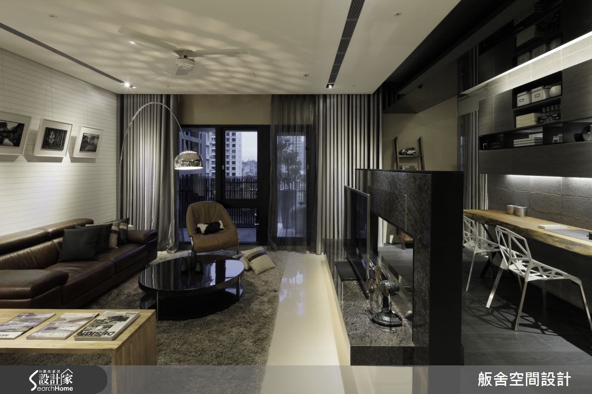 40坪新成屋(5年以下)＿混搭風客廳書房案例圖片＿舨舍空間設計有限公司＿舨舍_20之11