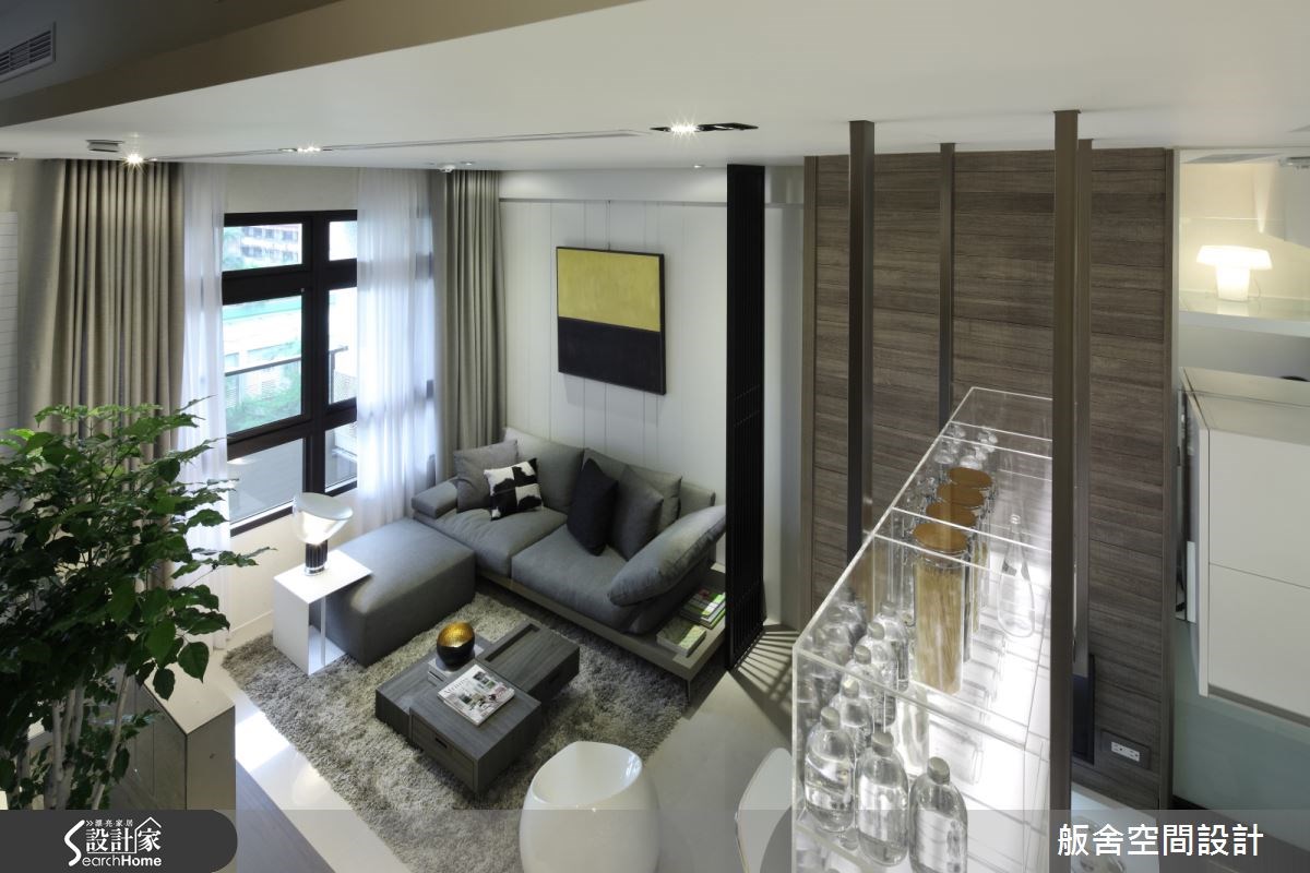 18坪新成屋(5年以下)＿混搭風客廳案例圖片＿舨舍空間設計有限公司＿舨舍_21之8