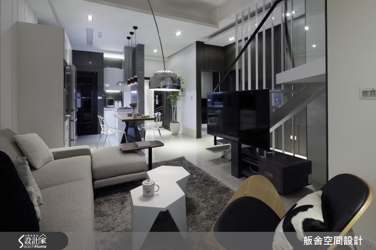 28坪新成屋(5年以下)＿混搭風客廳餐廳案例圖片＿舨舍空間設計有限公司＿舨舍_25之4