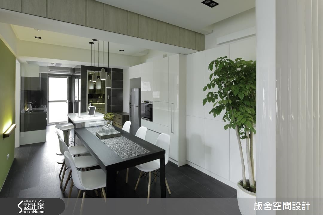 21坪老屋(16~30年)＿北歐風餐廳廚房吧檯案例圖片＿舨舍空間設計有限公司＿舨舍_28之4