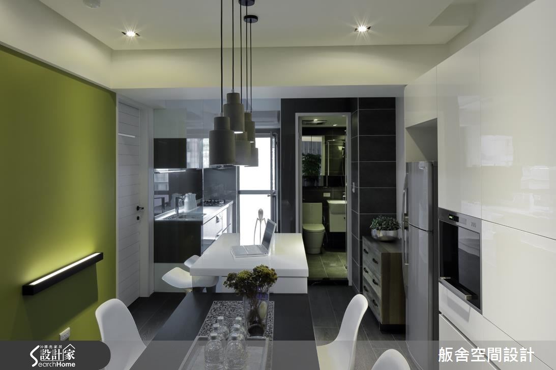 21坪老屋(16~30年)＿北歐風餐廳廚房吧檯案例圖片＿舨舍空間設計有限公司＿舨舍_28之5