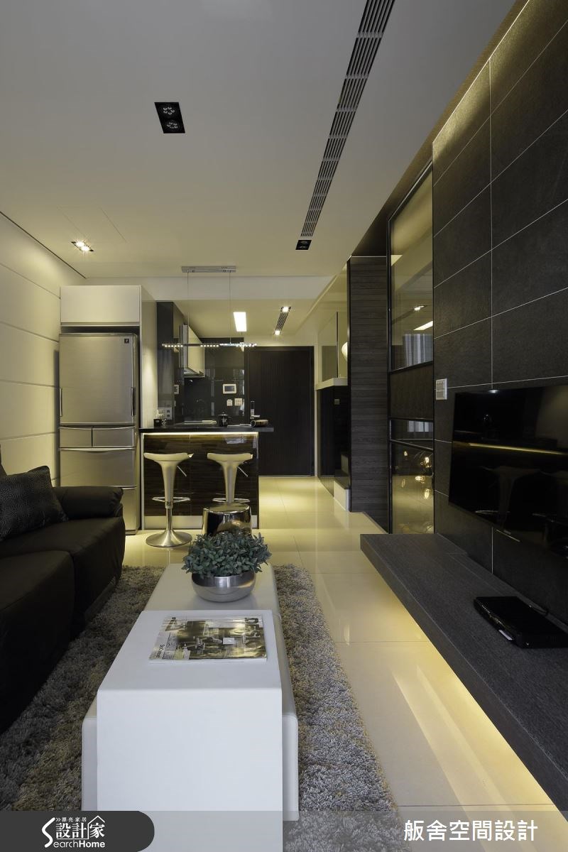 14坪新成屋(5年以下)＿現代風客廳吧檯案例圖片＿舨舍空間設計有限公司＿舨舍_30之14