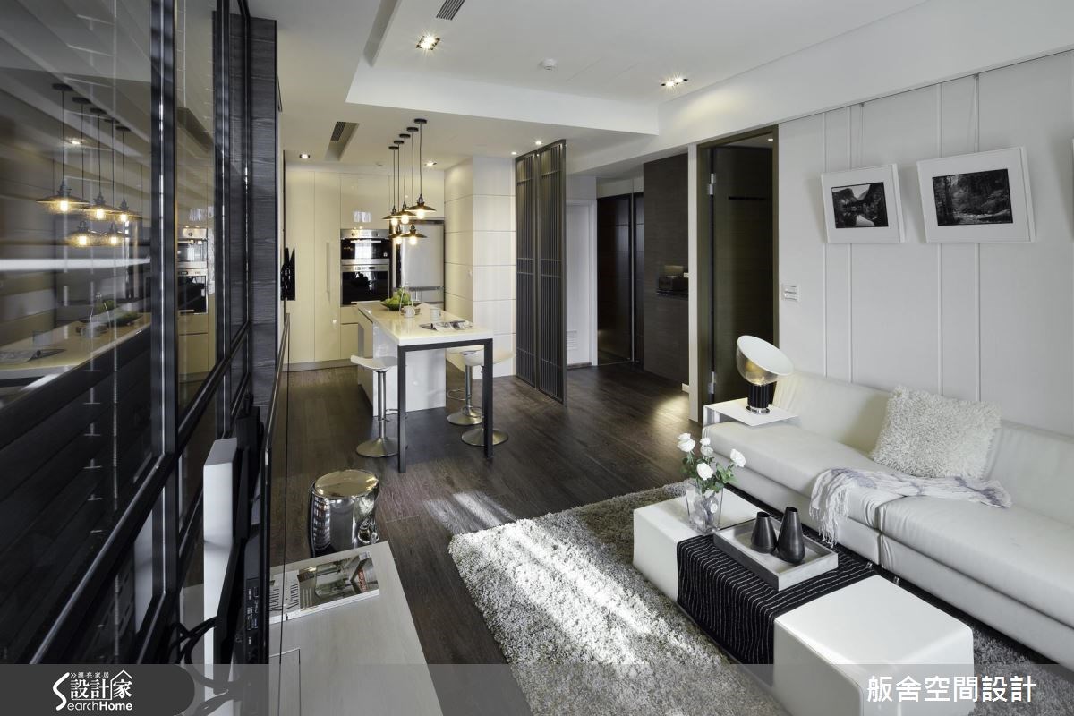 27坪新成屋(5年以下)＿現代風客廳餐廳吧檯案例圖片＿舨舍空間設計有限公司＿舨舍_31之8