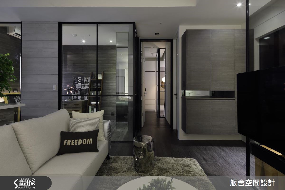 18坪新成屋(5年以下)＿現代風客廳走廊案例圖片＿舨舍空間設計有限公司＿舨舍_34之1