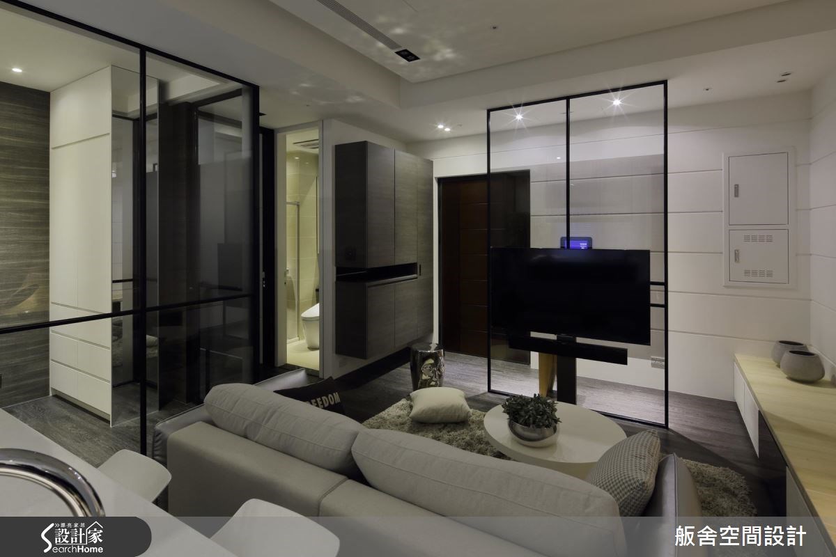 18坪新成屋(5年以下)＿現代風客廳案例圖片＿舨舍空間設計有限公司＿舨舍_34之4