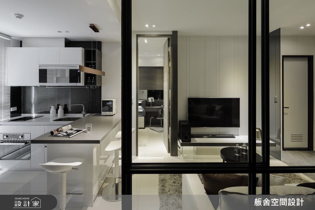 16坪新成屋(5年以下)＿現代風客廳廚房吧檯案例圖片＿舨舍空間設計有限公司＿舨舍_42之9