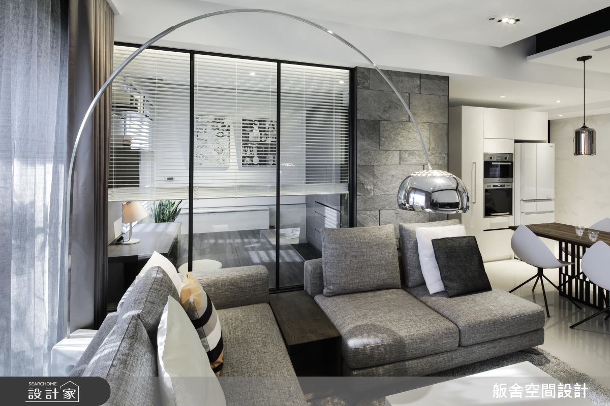 28坪預售屋＿現代風客廳案例圖片＿舨舍空間設計有限公司＿舨舍_45之5