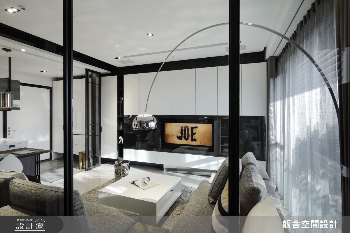 28坪預售屋＿現代風客廳案例圖片＿舨舍空間設計有限公司＿舨舍_45之6