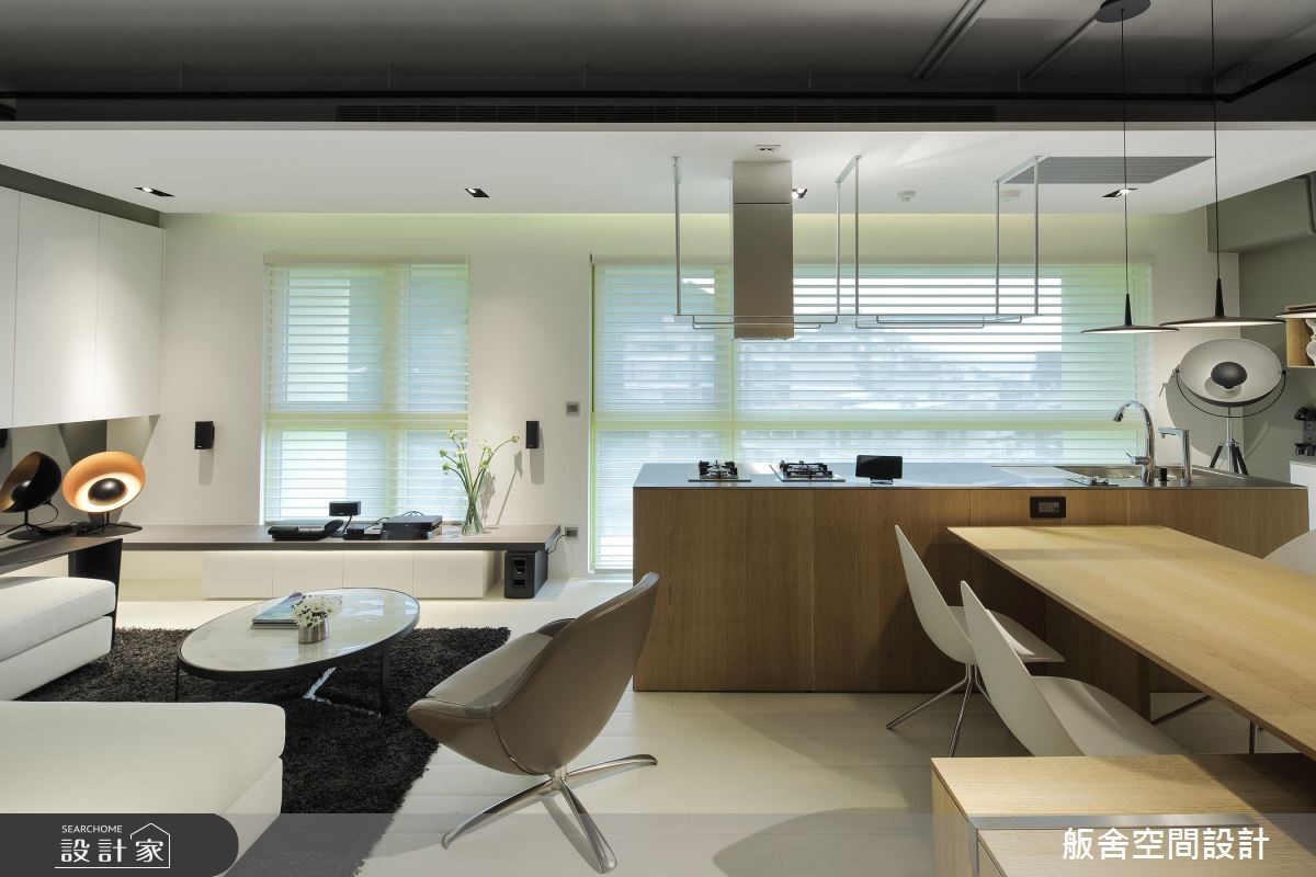 16坪預售屋＿現代風客廳餐廳廚房案例圖片＿舨舍空間設計有限公司＿舨舍_47之14