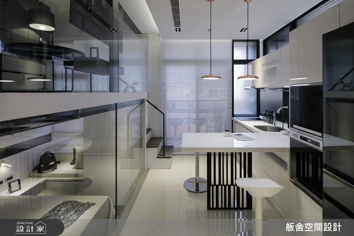 20坪新成屋(5年以下)＿現代風餐廳廚房案例圖片＿舨舍空間設計有限公司＿舨舍_49之1