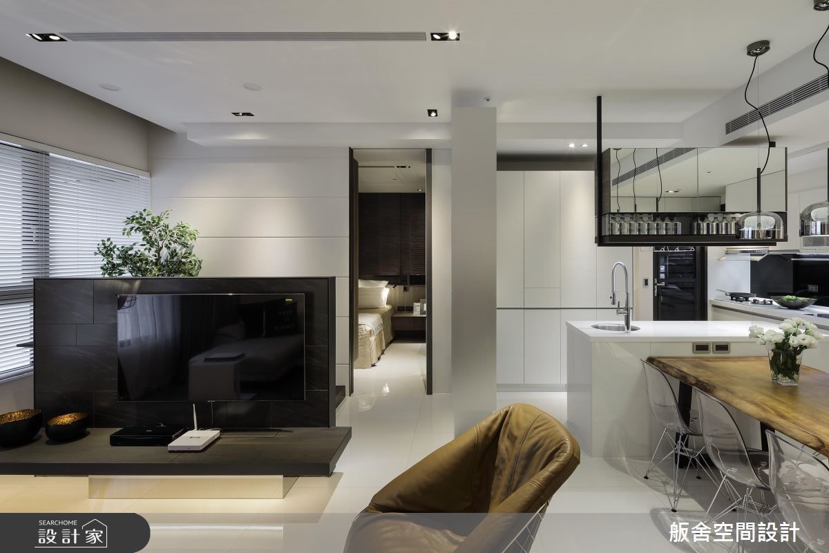 20坪新成屋(5年以下)＿現代風客廳廚房案例圖片＿舨舍空間設計有限公司＿舨舍_51之6