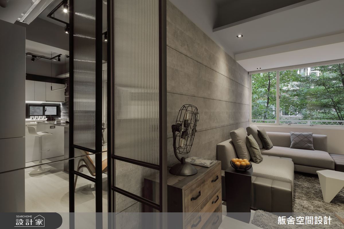 17坪老屋(16~30年)＿工業風客廳案例圖片＿舨舍空間設計有限公司＿舨舍_58之8