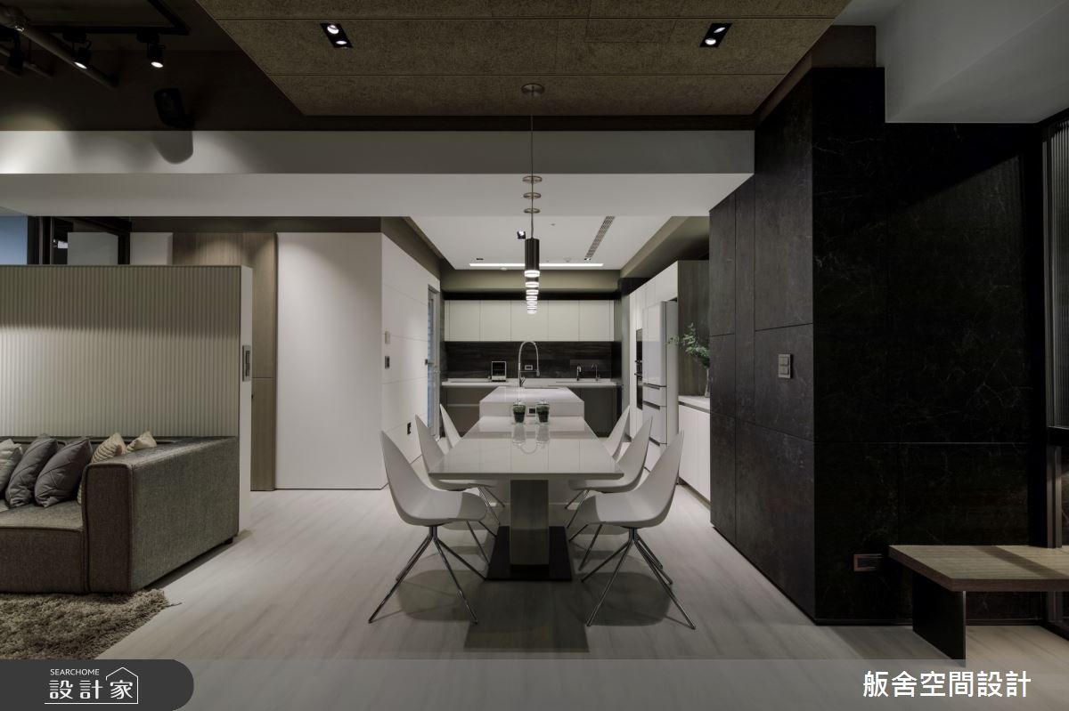 50坪新成屋(5年以下)＿現代風餐廳吧檯案例圖片＿舨舍空間設計有限公司＿舨舍_59之3