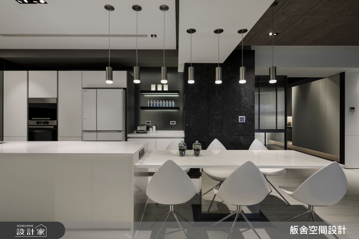 50坪新成屋(5年以下)＿現代風餐廳吧檯案例圖片＿舨舍空間設計有限公司＿舨舍_59之14