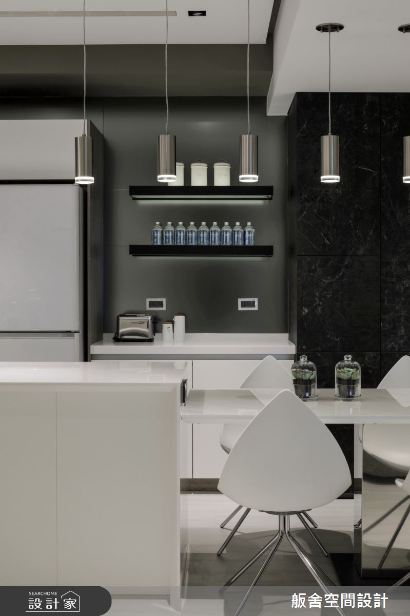 50坪新成屋(5年以下)＿現代風餐廳吧檯案例圖片＿舨舍空間設計有限公司＿舨舍_59之15