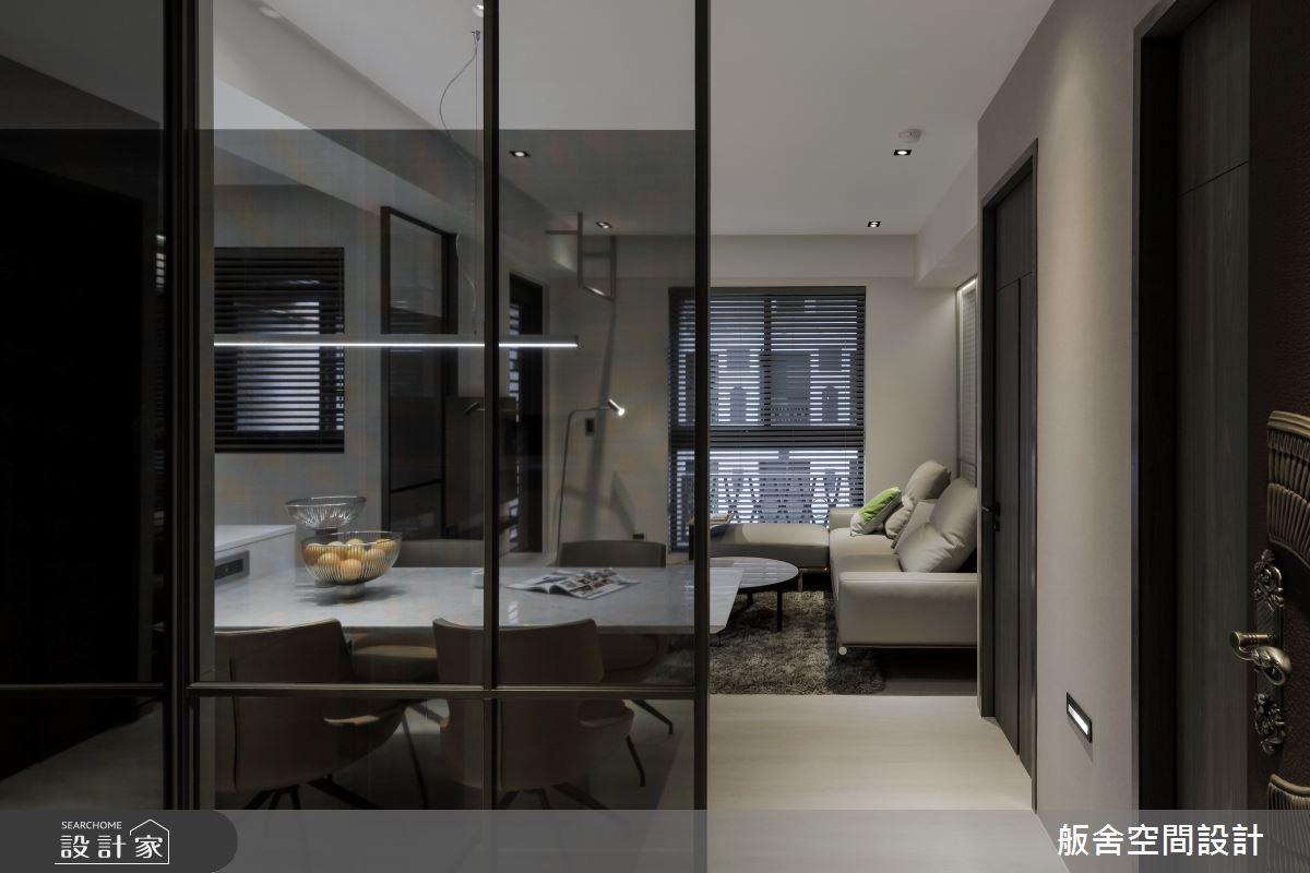 15坪新成屋(5年以下)＿現代風玄關客廳餐廳案例圖片＿舨舍空間設計有限公司＿舨舍_60之1