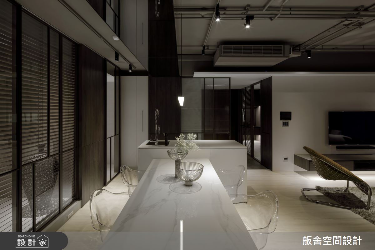 40坪新成屋(5年以下)＿混搭風餐廳中島案例圖片＿舨舍空間設計有限公司＿舨舍_62之8