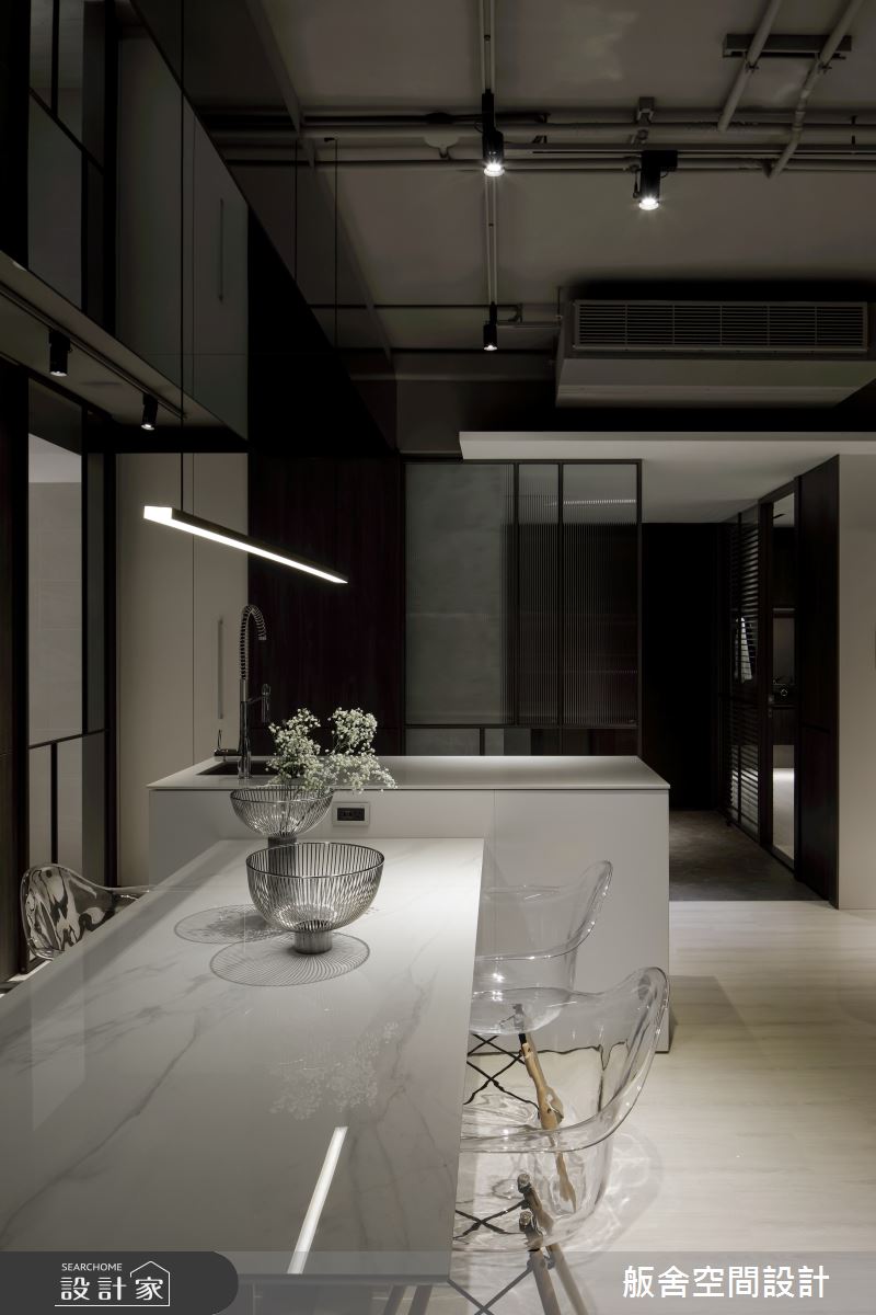 40坪新成屋(5年以下)＿混搭風玄關餐廳中島案例圖片＿舨舍空間設計有限公司＿舨舍_62之9