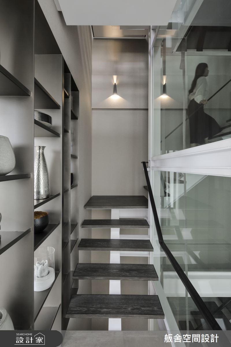103坪新成屋(5年以下)＿現代風樓梯案例圖片＿舨舍空間設計有限公司＿舨舍_63之25
