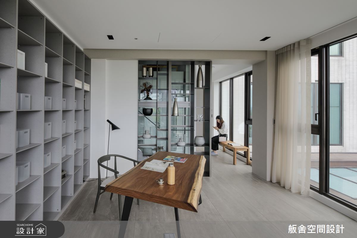 103坪新成屋(5年以下)＿現代風書房工作區案例圖片＿舨舍空間設計有限公司＿舨舍_63之29