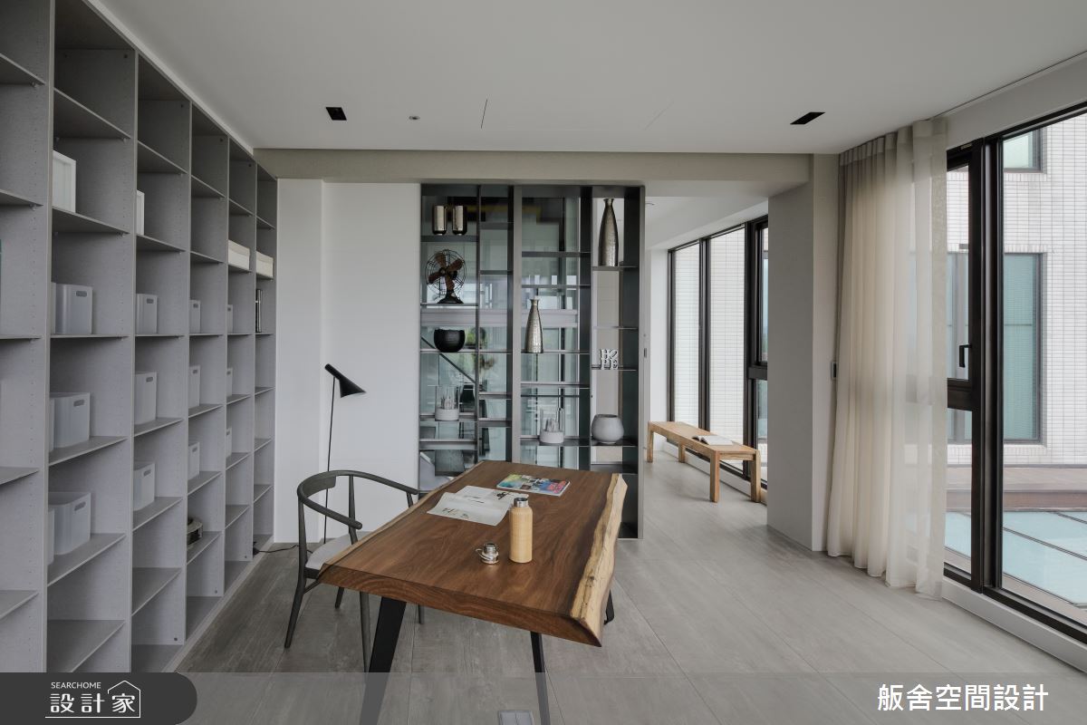 103坪新成屋(5年以下)＿現代風書房工作區案例圖片＿舨舍空間設計有限公司＿舨舍_63之30