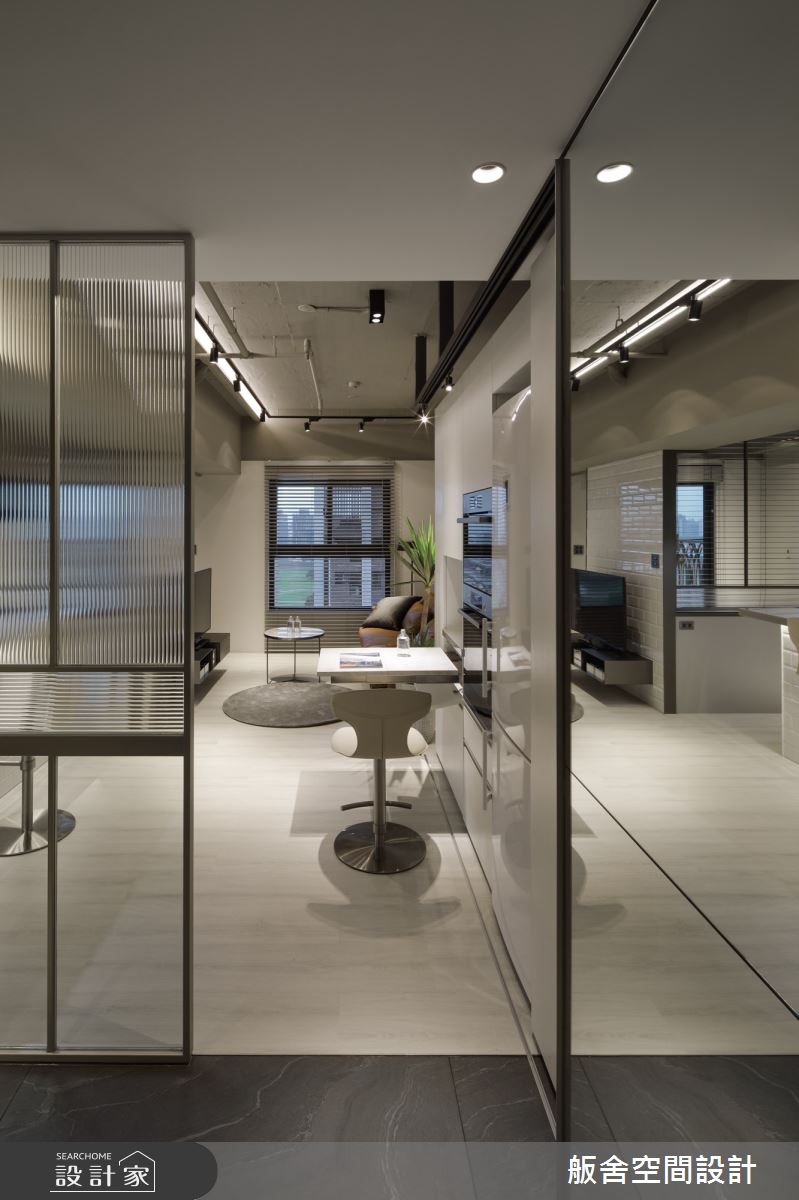 13坪新成屋(5年以下)＿混搭風玄關客廳餐廳案例圖片＿舨舍空間設計有限公司＿舨舍_64之1