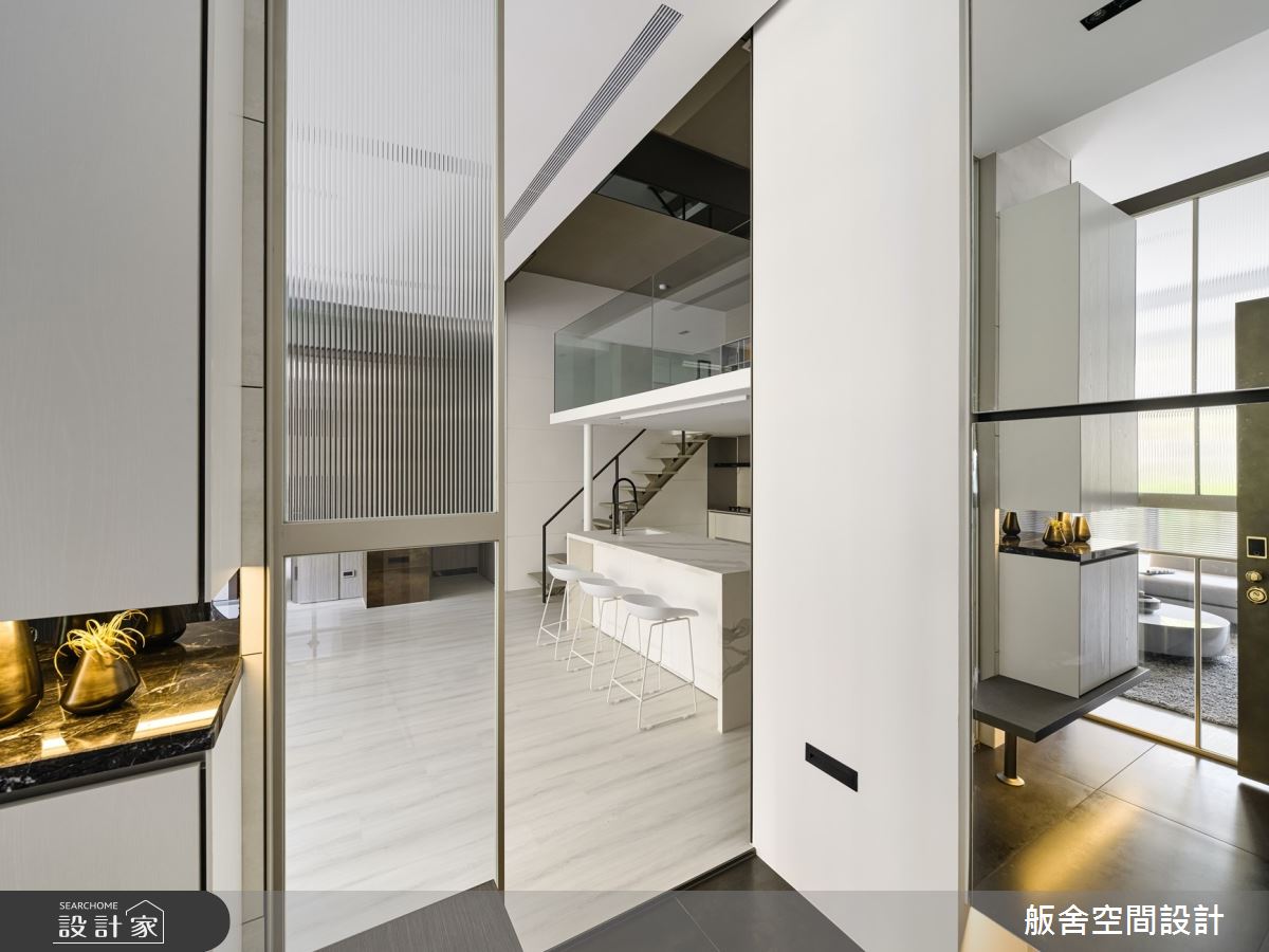 90坪中古屋(5~15年)＿現代風玄關吧檯案例圖片＿舨舍空間設計有限公司＿舨舍_66之4