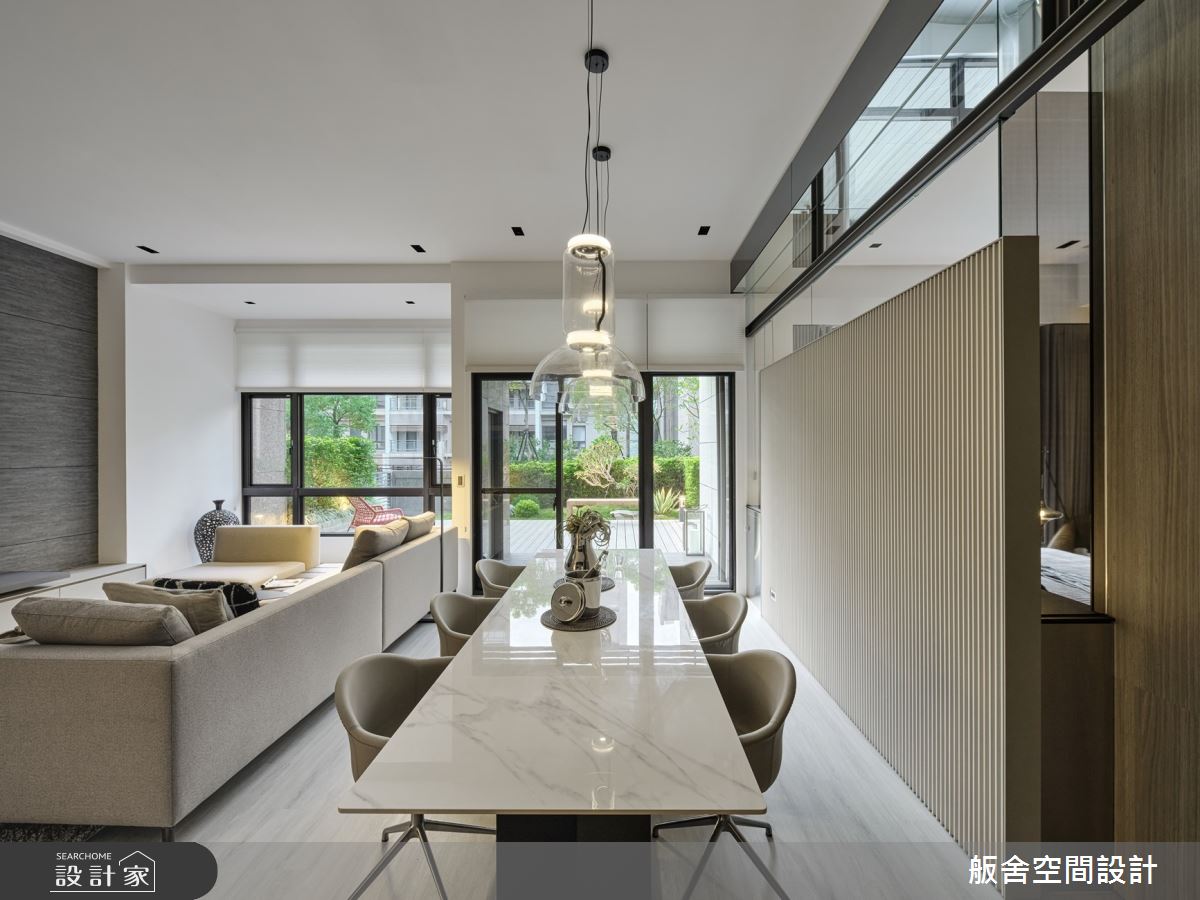 90坪中古屋(5~15年)＿現代風客廳餐廳案例圖片＿舨舍空間設計有限公司＿舨舍_66之30