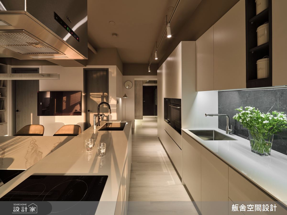 20坪新成屋(5年以下)＿現代風廚房中島案例圖片＿舨舍空間設計有限公司＿舨舍_67之2