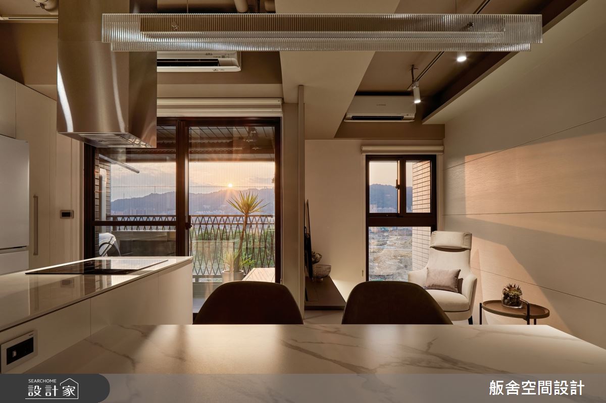 20坪新成屋(5年以下)＿現代風客廳餐廳廚房中島案例圖片＿舨舍空間設計有限公司＿舨舍_67之4