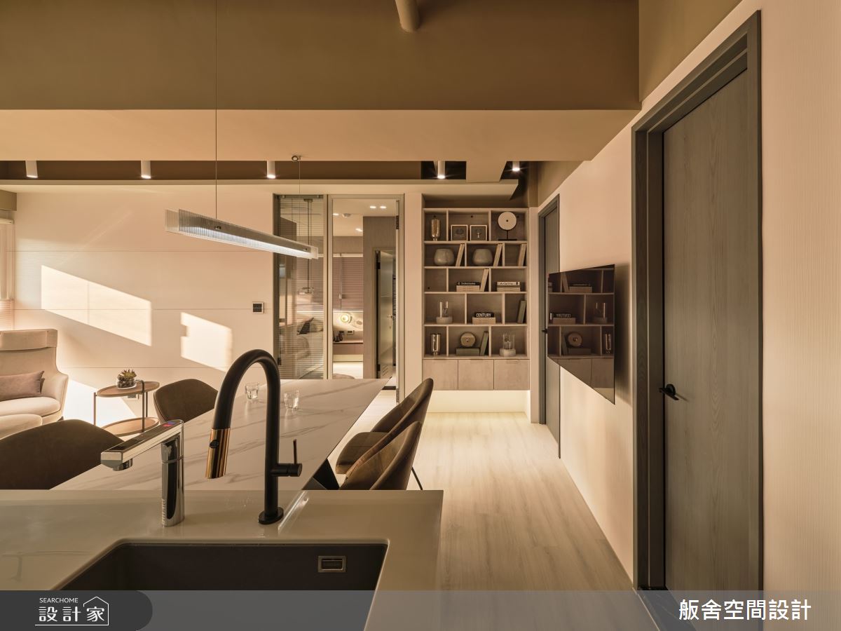 20坪新成屋(5年以下)＿現代風餐廳中島案例圖片＿舨舍空間設計有限公司＿舨舍_67之13