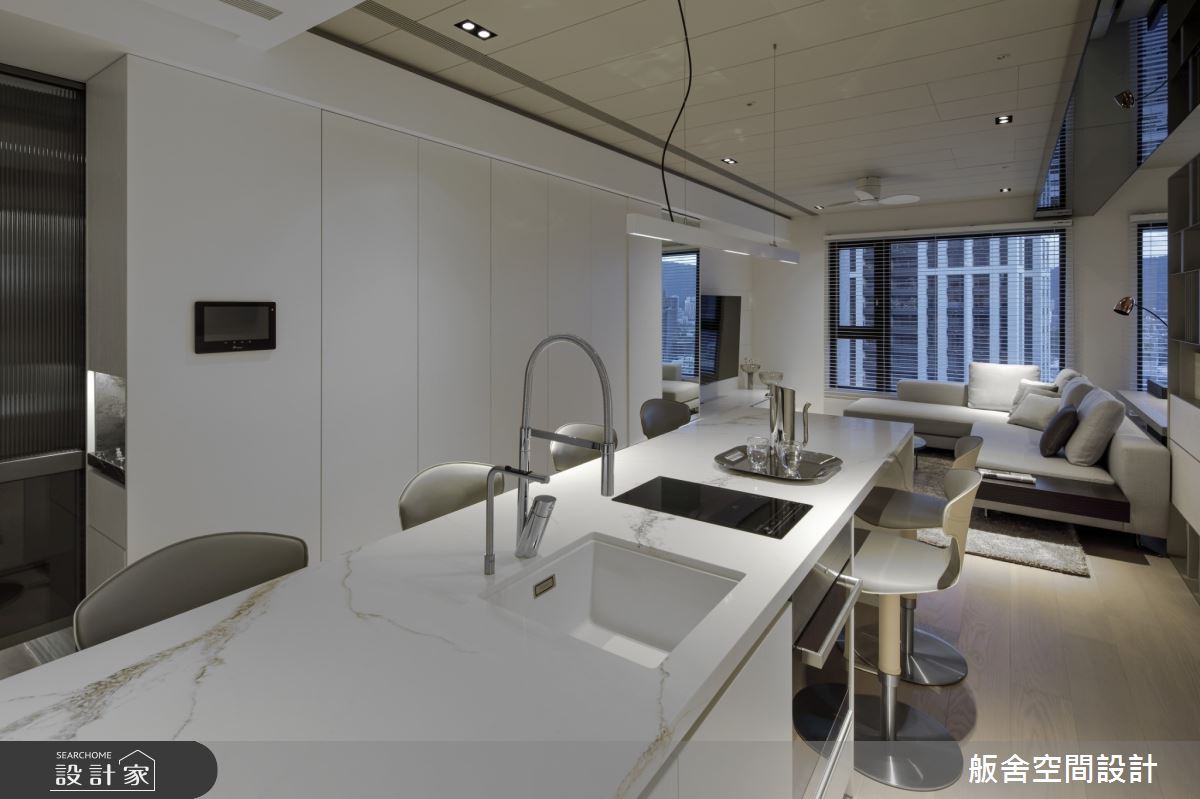 29坪新成屋(5年以下)＿現代風客廳吧檯中島案例圖片＿舨舍空間設計有限公司＿舨舍_70之8