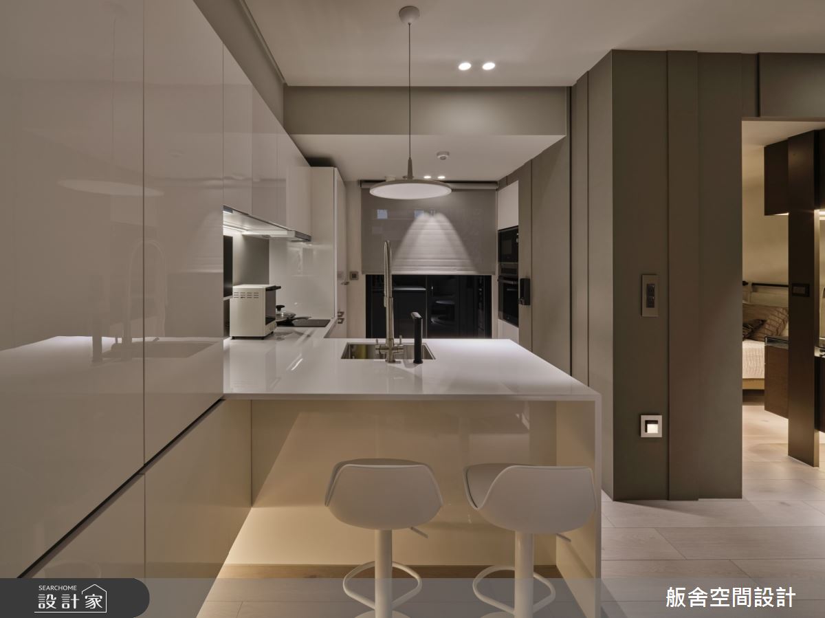 13坪預售屋＿現代風吧檯中島案例圖片＿舨舍空間設計有限公司＿舨舍_71之3