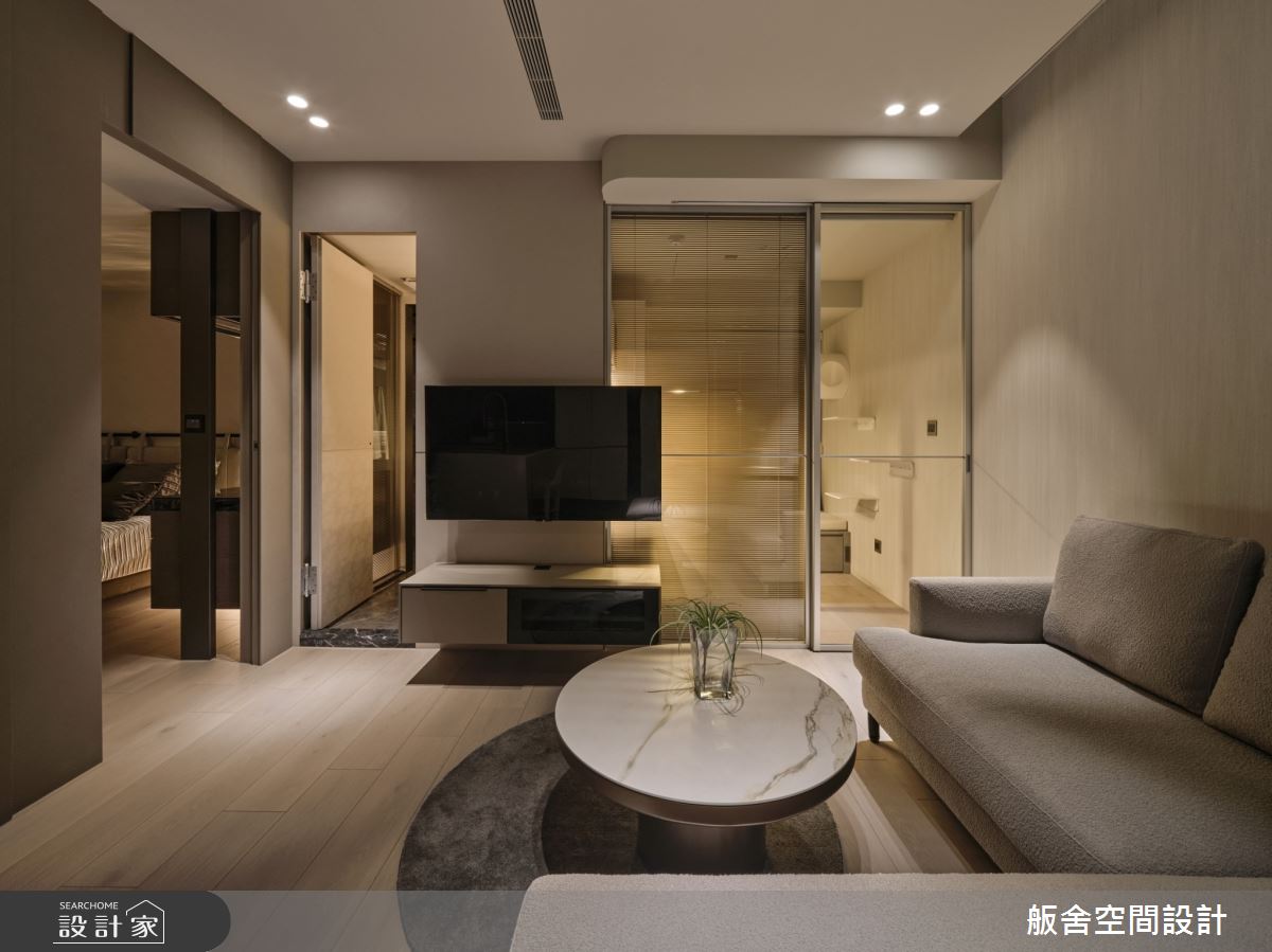 13坪預售屋＿現代風客廳案例圖片＿舨舍空間設計有限公司＿舨舍_71之4