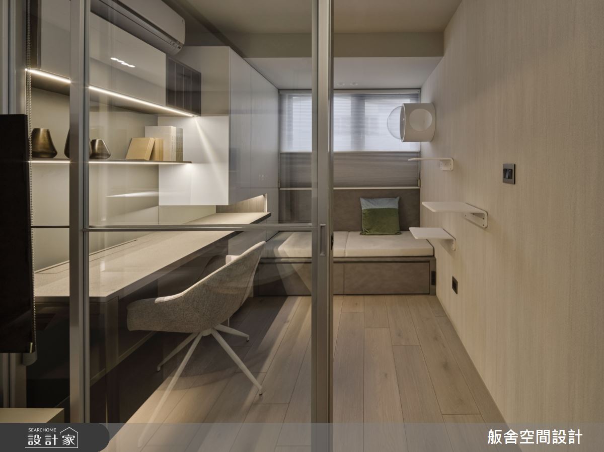 13坪預售屋＿現代風書房工作區臥榻案例圖片＿舨舍空間設計有限公司＿舨舍_71之10