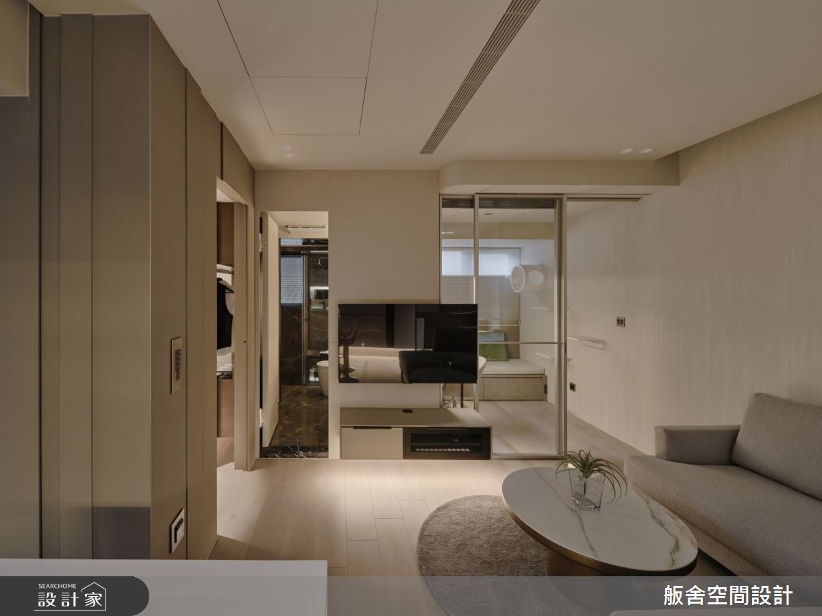 13坪預售屋＿現代風客廳案例圖片＿舨舍空間設計有限公司＿舨舍_71之12