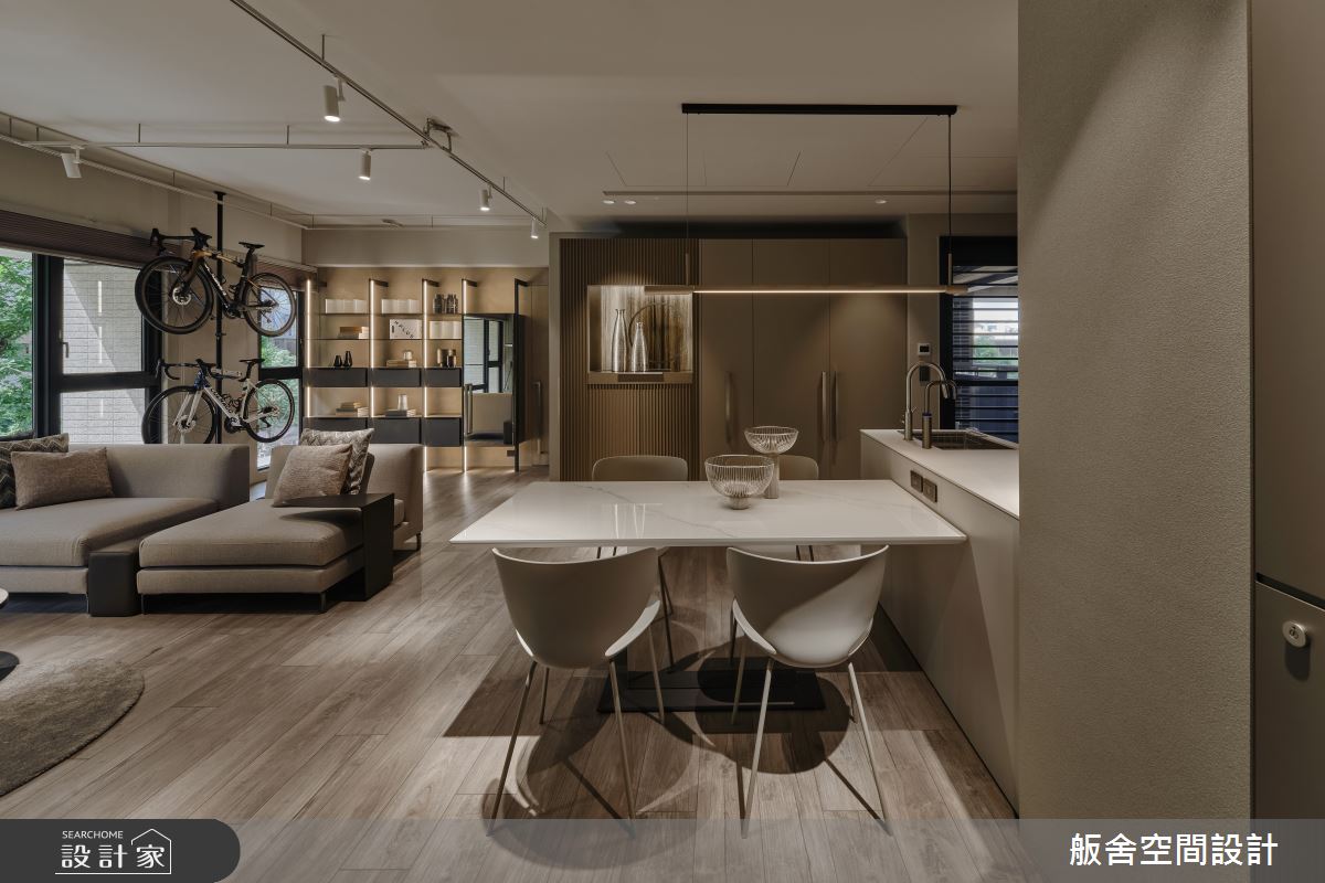 21坪預售屋＿現代風客廳餐廳案例圖片＿舨舍空間設計有限公司＿舨舍_72之2