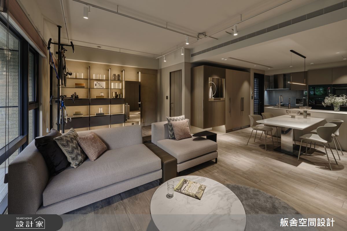 21坪預售屋＿現代風客廳餐廳案例圖片＿舨舍空間設計有限公司＿舨舍_72之9