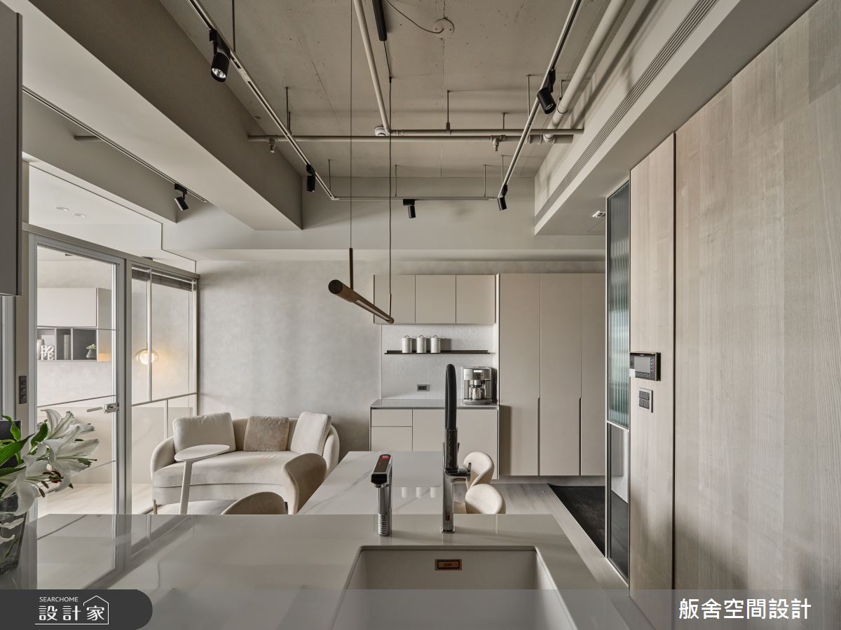 18坪預售屋＿現代風客廳餐廳中島案例圖片＿舨舍空間設計有限公司＿舨舍_73之1