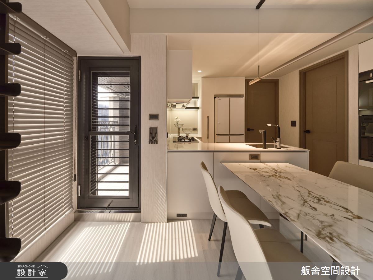 22坪預售屋＿現代風餐廳廚房中島案例圖片＿舨舍空間設計有限公司＿舨舍_74之5