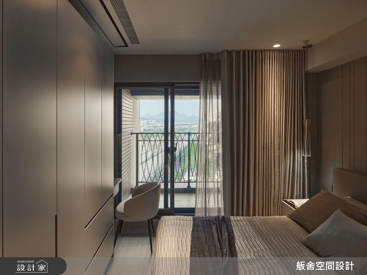 22坪預售屋＿現代風臥室陽台案例圖片＿舨舍空間設計有限公司＿舨舍_74之10