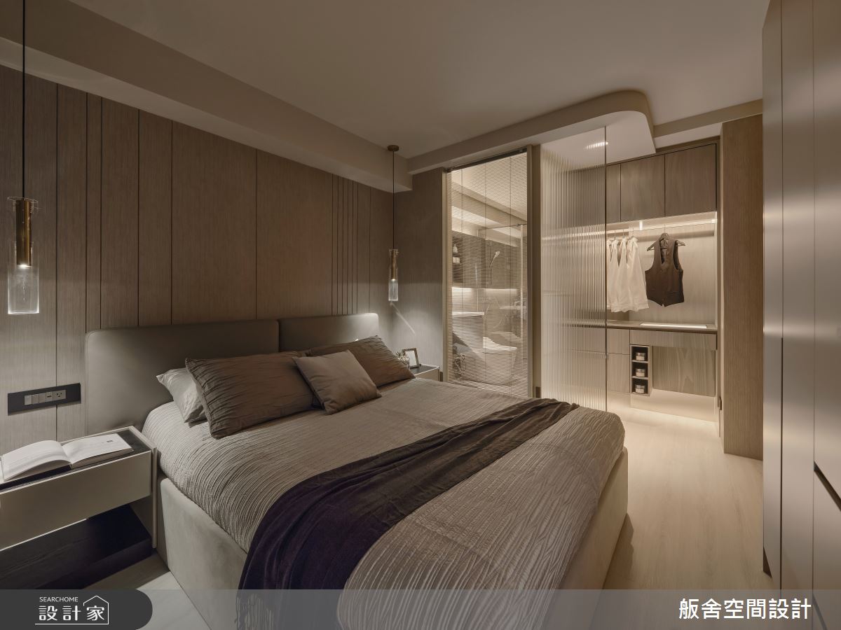 22坪預售屋＿現代風臥室更衣間浴室案例圖片＿舨舍空間設計有限公司＿舨舍_74之14