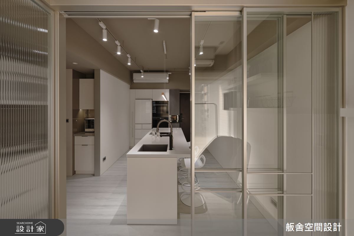 12坪預售屋＿現代風餐廳中島案例圖片＿舨舍空間設計有限公司＿舨舍_75之1