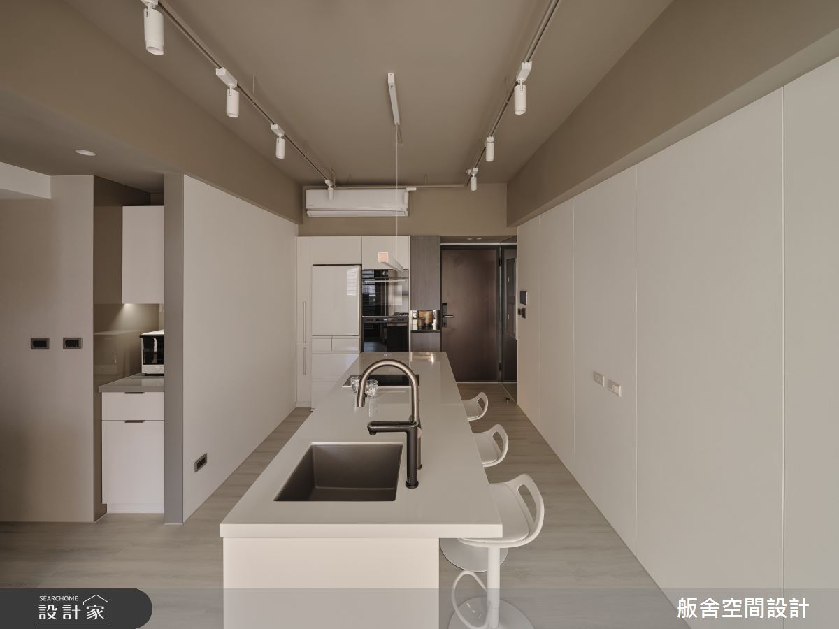 12坪預售屋＿現代風吧檯中島案例圖片＿舨舍空間設計有限公司＿舨舍_75之2