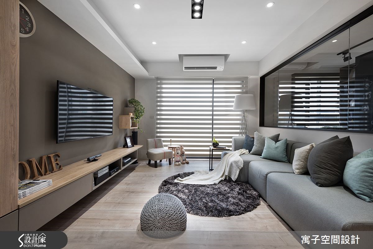 40坪新成屋(5年以下)＿休閒風案例圖片＿寓子設計＿寓子_森呼吸 I之5