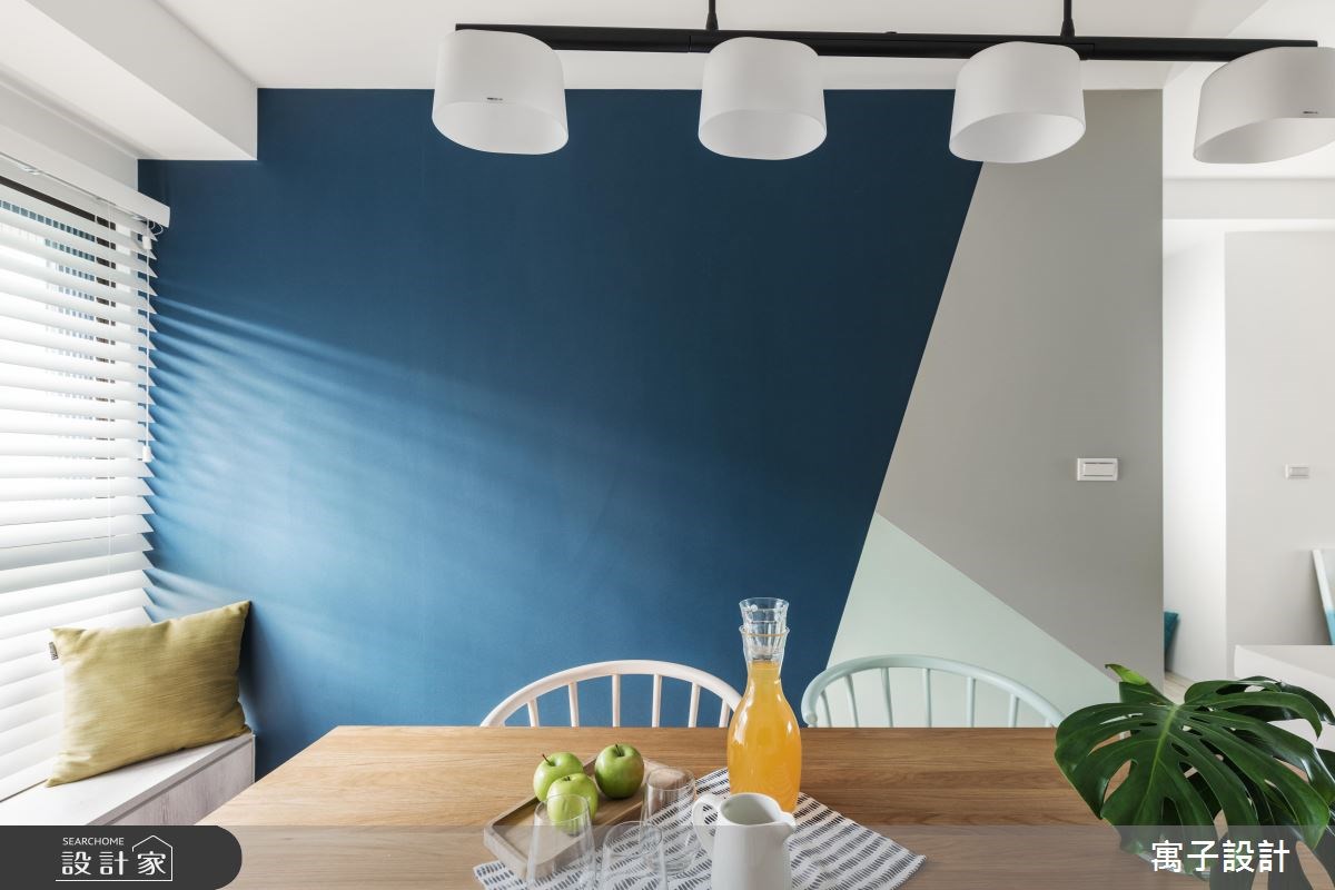 35坪新成屋(5年以下)＿北歐風餐廳案例圖片＿寓子設計＿寓子_北歐20° I之6