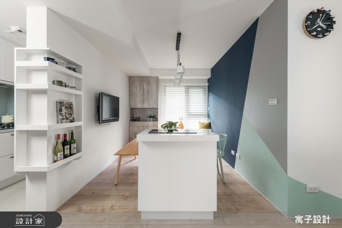 35坪新成屋(5年以下)＿北歐風餐廳案例圖片＿寓子設計＿寓子_北歐20° I之7