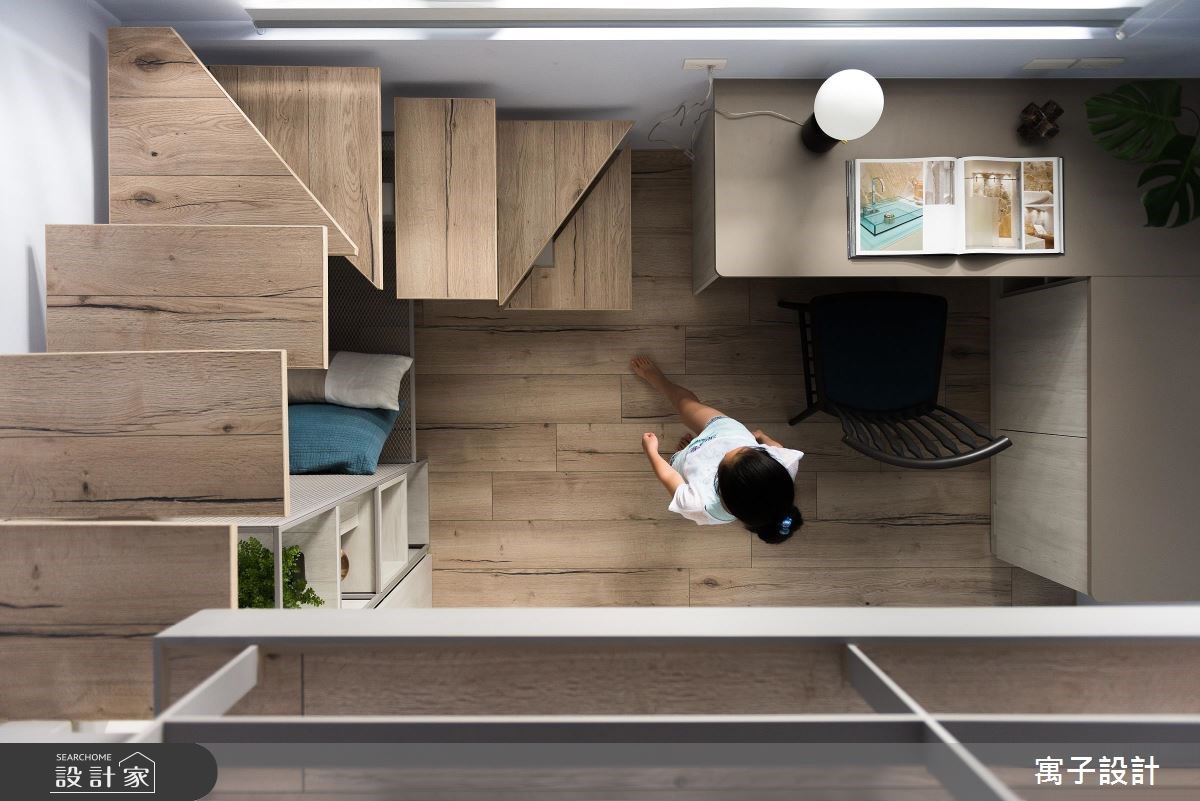 23坪新成屋(5年以下)＿現代風書房案例圖片＿寓子設計＿寓子_爵士BLUES I之12